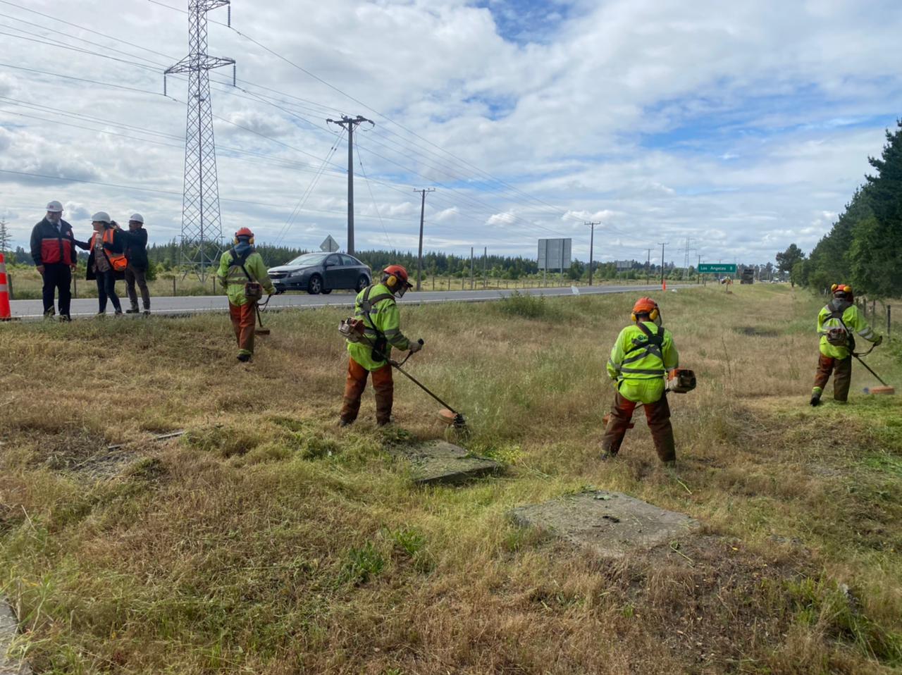 Mop Inspeccion Avances En El Trabajo De Roce Y Limpieza De Faja En