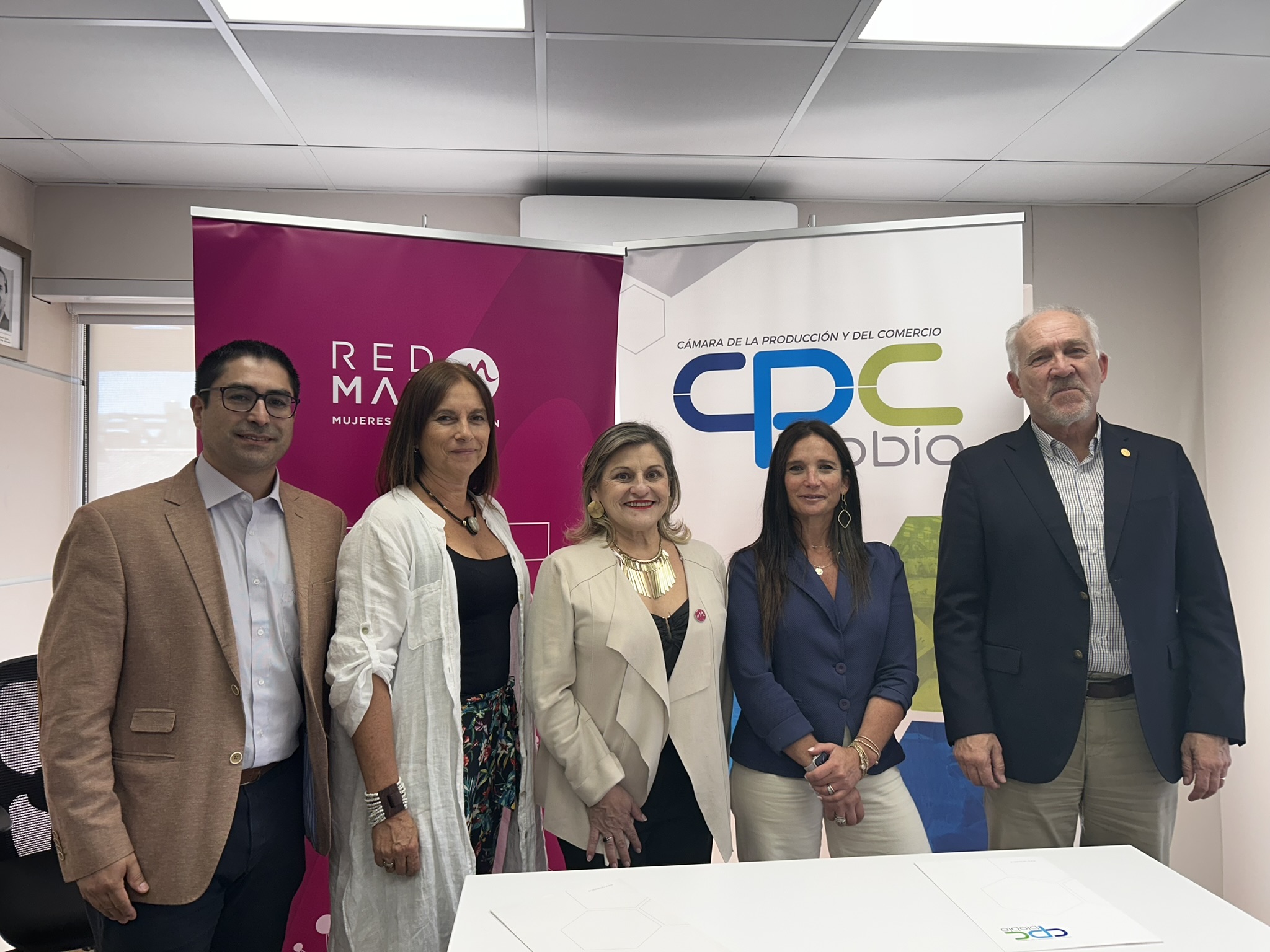 CPC Biobío y REDMAD firman convenio para promover la incorporación